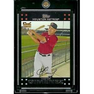  2007 Topps Red Back Hector Gimenez Houston Astros #648 