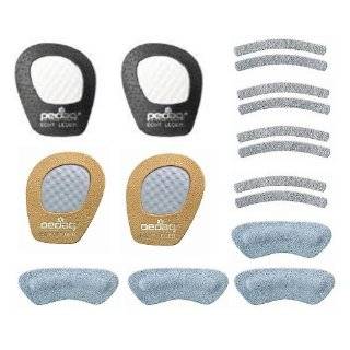 Pedag Fit Right Kit 4 Stop Cushioned Leather Heel Grips, 2 Pair Of 