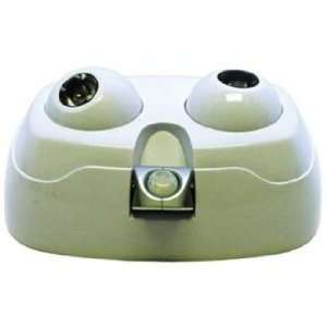  Dual Bulb Motion Activated White Security Light