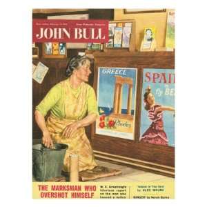  John Bull, Holiday Travel Agents Magazine, UK, 1956 