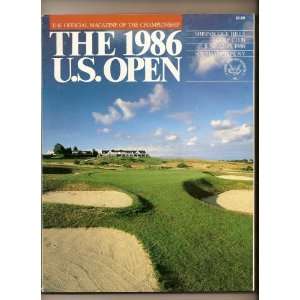  1986 PGA US Open Golf Program 