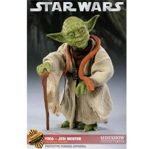  Yoda Exclusive Jedi Mentor with Dagobah Hut 16 Scale 