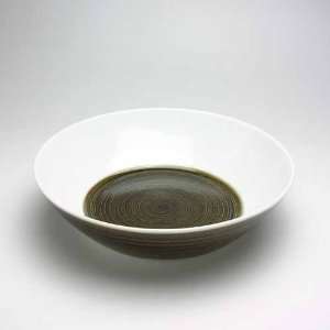  Hakusan Porcelain Asano ito series Mid Bowl / Sepia 