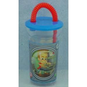 Jimmy Neutron Tumbler Cup with Straw Toys & Games