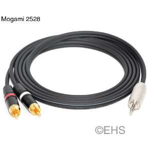  Specialty Stereo Y, 1/8 3.5mm TRS Male to RCA, Mogami 