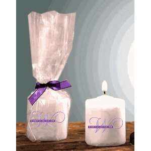  Corporate Logo Small Candle Favor
