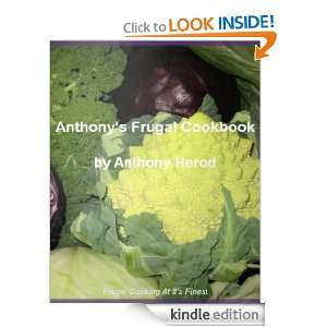 Anthonys Frugal Cookbook Anthony Herod  Kindle Store