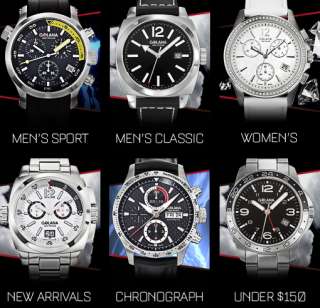  Golana Swiss Watches, Terra, Aero, Aqua, Aura, Advanced