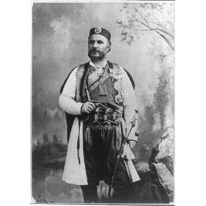  Photo Prince Nicholas of Montenegro, three quarter length 