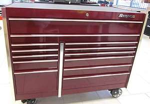 Snap On Double Bank Roll Cab Tool Box KRL 1022 Cranberry  