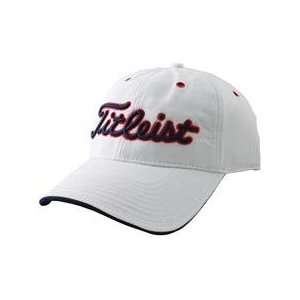  Titleist Unstructured Ball Marker Hat   White Sports 