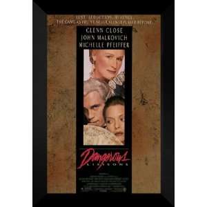 Dangerous Liaisons 27x40 FRAMED Movie Poster   Style A 