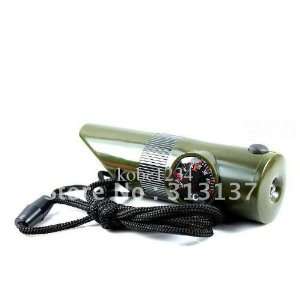   training camping whistle +led+thermometer by ems