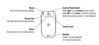 Motorola Ming A1200 Unlocked Phone with 2 MP Camera, /Video Player 