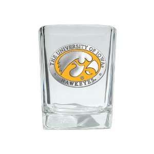  University of Iowa Square Shot Glass 2oz Set of 2 Sports 