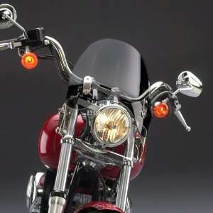  Deflector Windshield, Tinted For Various Harley Davidson Dyna 