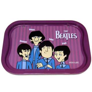   Beatles Cartoon TV DECORATIVE TRAY New (Animated Figure Design)  