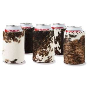  Southern Brand Cowhide Koozies Patio, Lawn & Garden