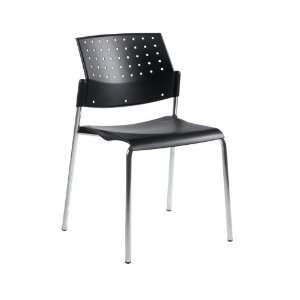  GLB6508BK   Sonic Series Stacking Chair