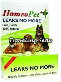 Homeopet Leaks No More Dog Incontinence All Natural  