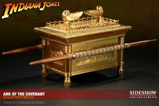 Sideshow Ark of the Covenant Prop Statue Indiana Jones 14 Scale RARE 