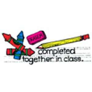   Stamp Completed Together In Class By Center Enterprises Toys & Games
