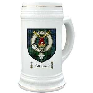  Atkinson Clan Crest / Clan Badge 22 oz. Stein Mug 