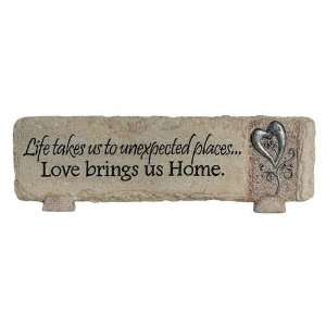  Bring Home Heart Note Stone 63556