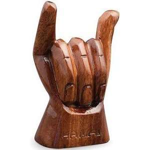 Hawaiian Figurine Shaka Hand 6 inch