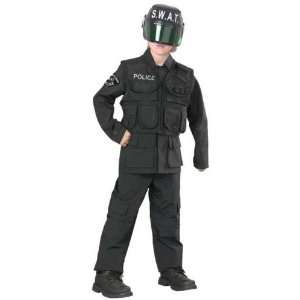  Kids SWAT Team Police Costume Toys & Games