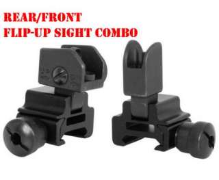 AR TACTICAL REAR/FRONT FLIP UP SIGHT COMBINATION  