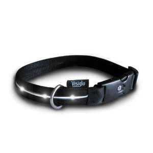  Dog Collar Visiglo LED Collar White   Large (16   26 Neck 