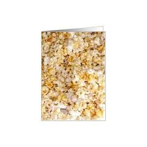  Caramel Popcorn Blank Note Cards Card Health & Personal 