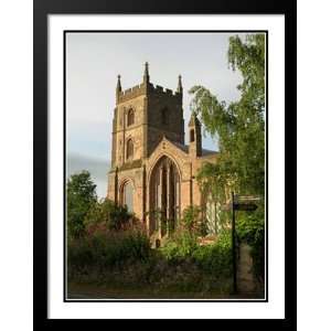  The Priory Church, England Large 20x23 Framed and Double 