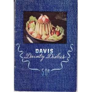  DAVIS DAINTY DISHES Uncredited Books