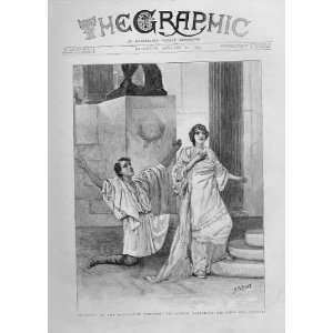  Hypatia At The Haymarket Theatre Old Prints 1893
