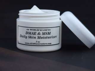DMAE & MSM Moisturizer AntiAging Dry Irritated Skin 2oz  