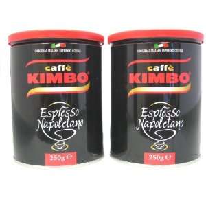  Kimbo Napoletano Ground Coffee 2 Cans X 8.8oz/250g 