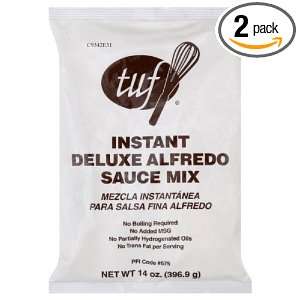 Tuf Deluxe Alfredo, 14 Ounce (Pack of 2)  Grocery 