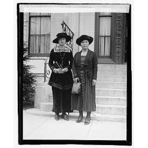   Miss Marion Irvine and Mme. Hideko Inouye, 11/26/21