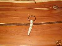 antler tip keychain keychains whitetail antlers  