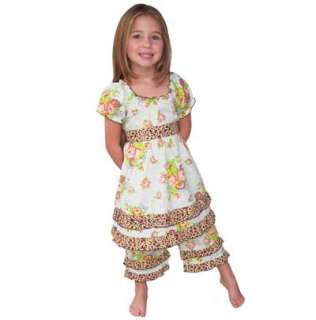 Adorable outfit from AnnLoren is perfect for any girls wardrobe