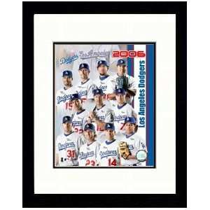  Los Angeles Dodgers Team Composite MLB Baseball Framed 