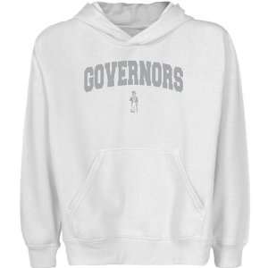  NCAA Austin Peay State Governors Youth White Logo Arch 
