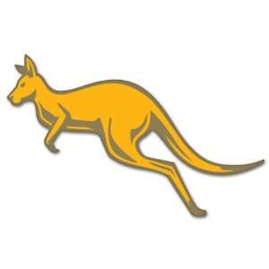  Kangaroo Australia racing car styling sticker 8 x 5 