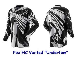 2012 Fox HC Hard Core Vented Undertow L/S Jersey Bike MX Moto all 