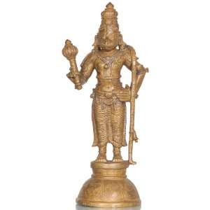  Lord Hanuman   Bronze Sculpture from Swamimalai