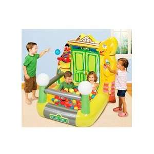    Sesame Street Inflatable Activity Play Center Toys & Games