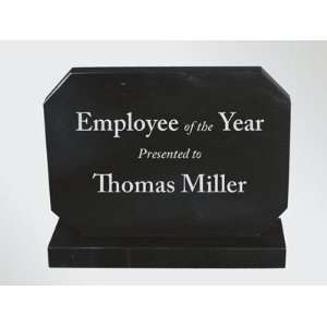  Octagon Engraved Marble Award 