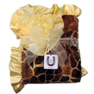  Max Daniel Baby Blanket ~ Butter Giraffe Baby